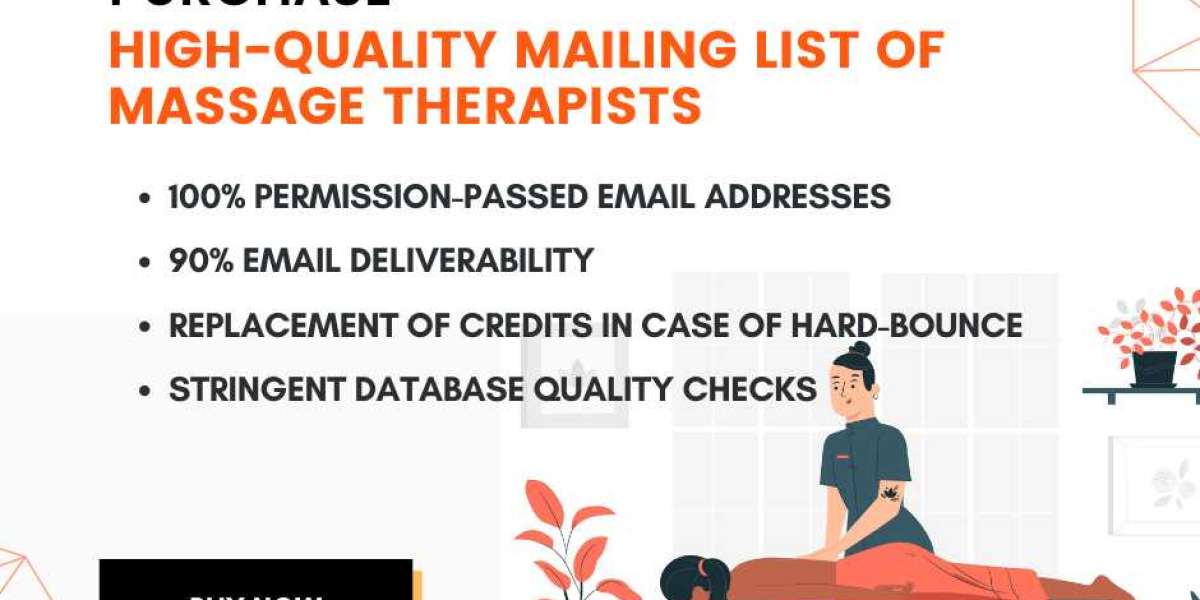 In what format do you provide the Massage Therapist Email List?