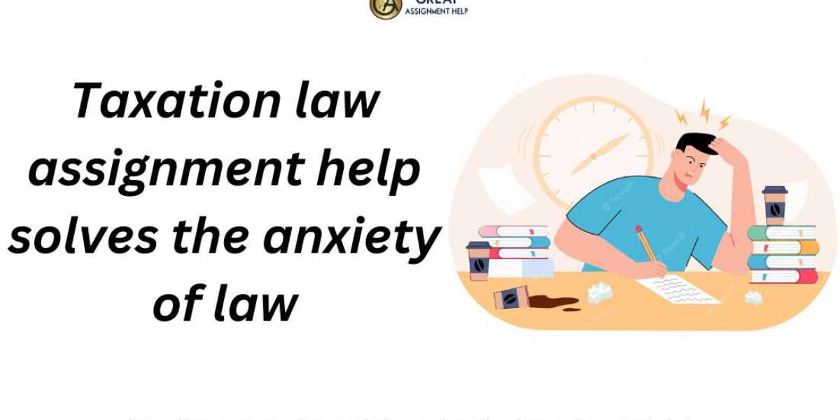Taxation law assignment help solves the anxiety of law students.