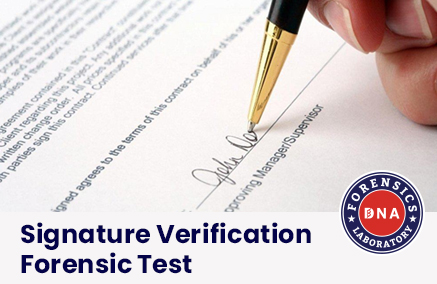 Signature Verification Test - To Detect Forged Documents