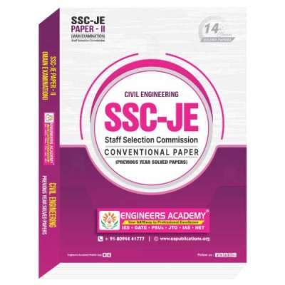 Buy SSC JE Civil Engineering Conventional Book Profile Picture