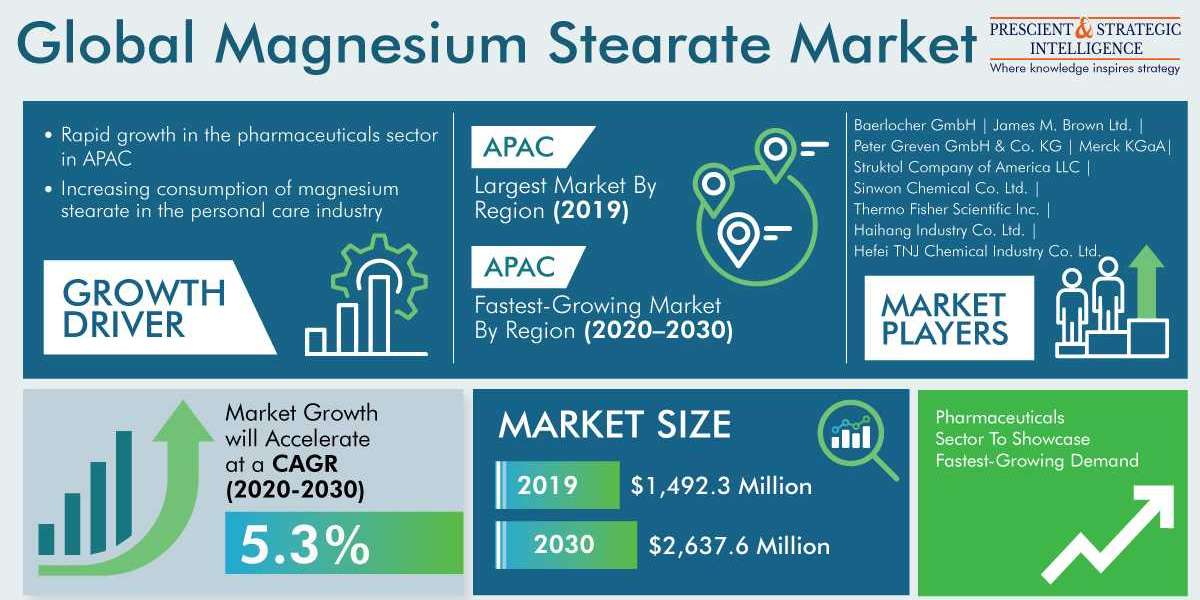 APAC to Observe Fastest Growth in The Magnesium Stearate Market
