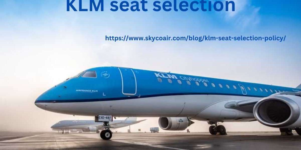 KLM seat selection