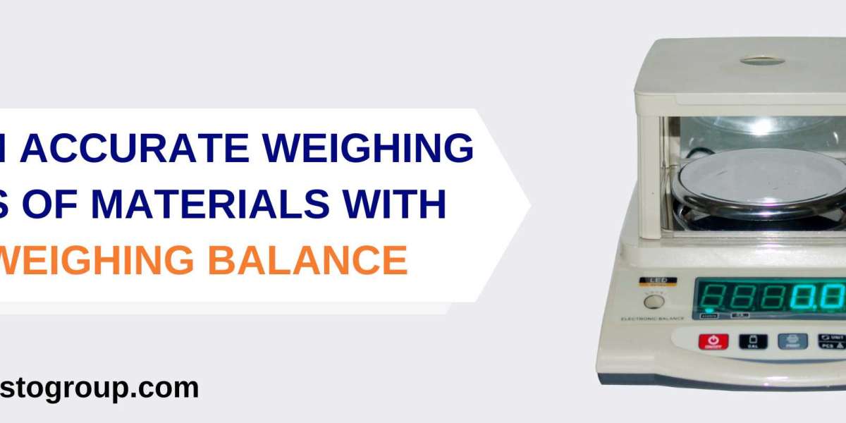 Perform accurate weighing analysis of materials with Presto weighing balance