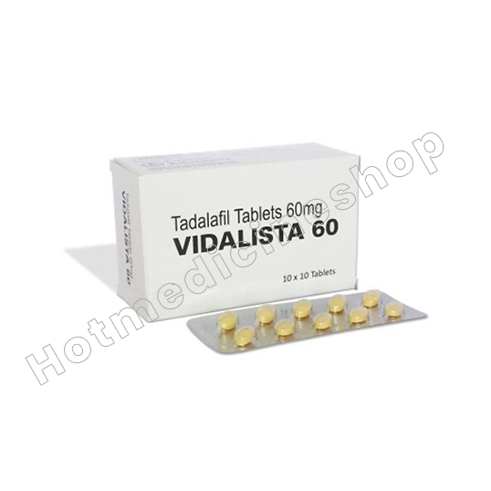 Get Vidalista 60 mg to Overcome Erectile Dysfunction