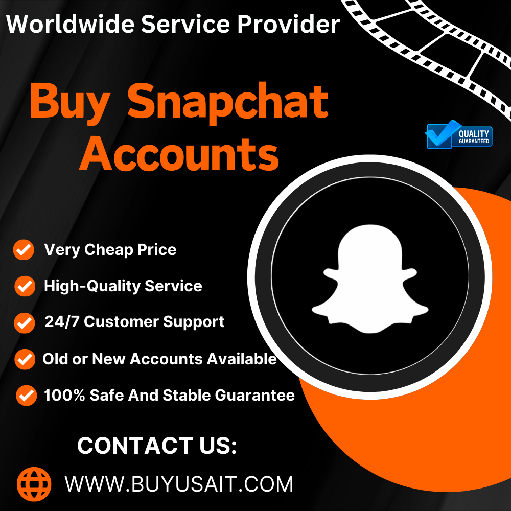 Buy Snapchat Accounts - (PVA, Bulk)