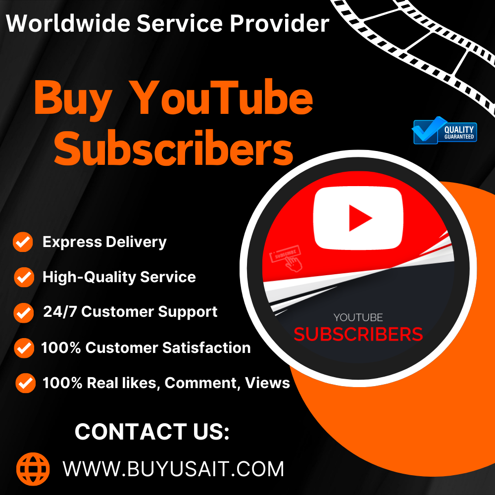 Buy YouTube Subscribers- 100% Real, Safe & Active from...