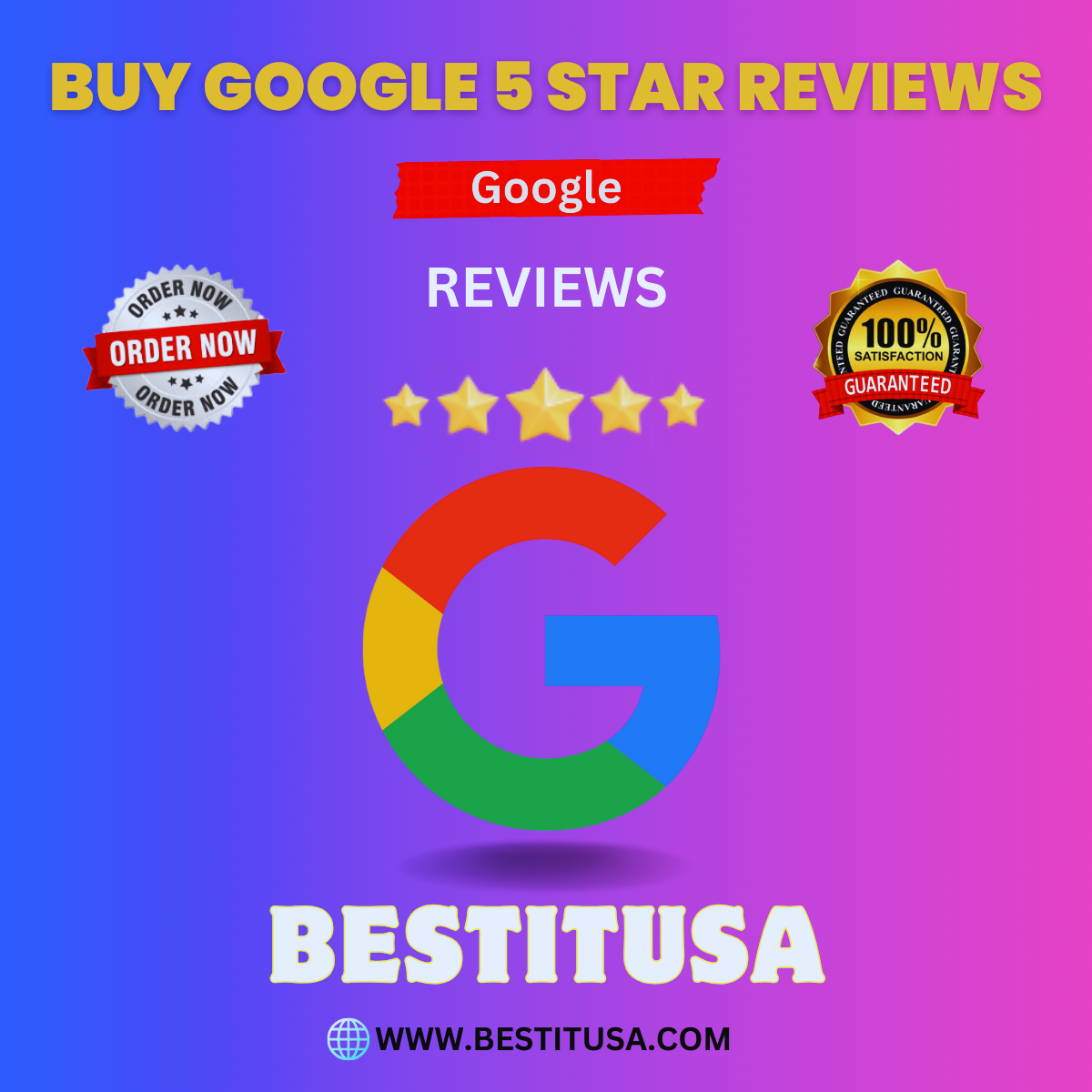 BUY GOOGLE 5 STAR REVIEWS - BestItUsa