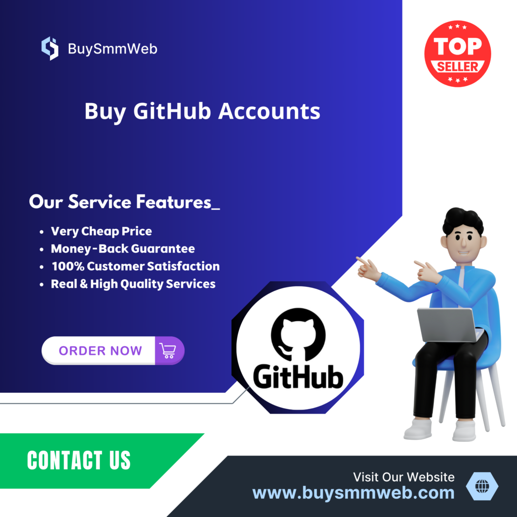 Buy GitHub Accounts - BuySmmWeb
