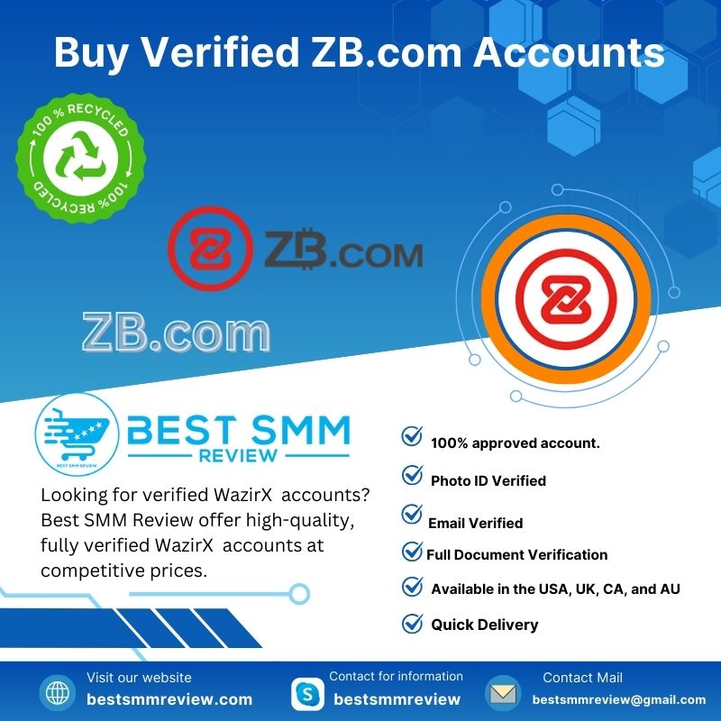 Buy Verified ZB.com Accounts - Best SMM Review