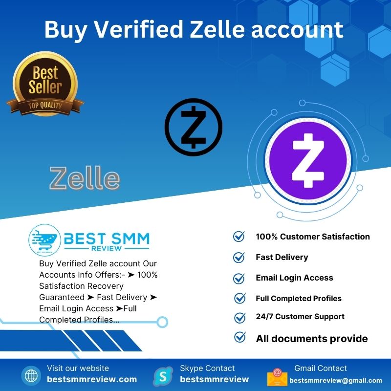 Buy Verified Zelle account - Best SMM Review