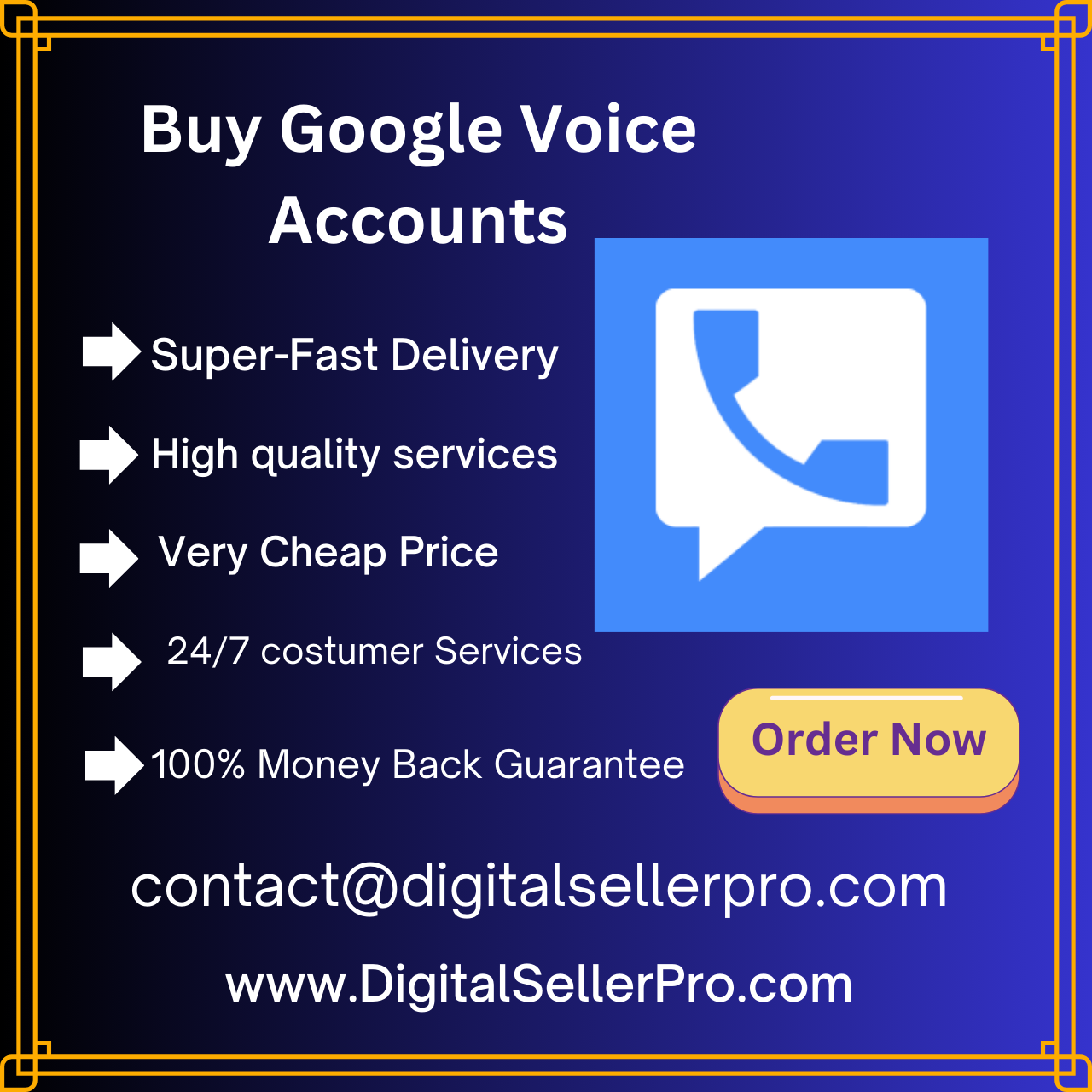Buy Google Voice Accounts - Digital Seller Pro