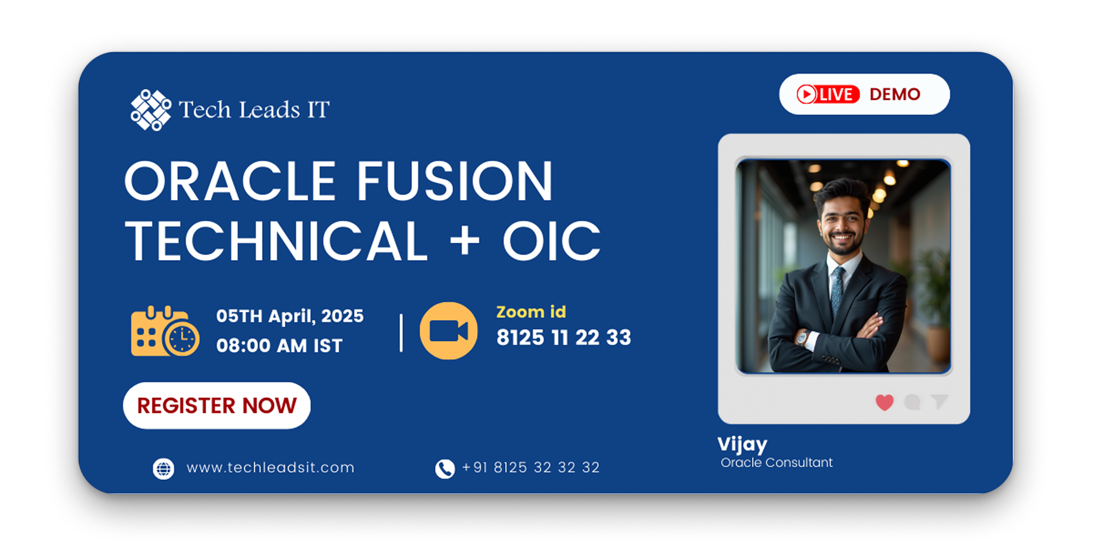 Master Oracle Fusion Technical Online demo Cover Image