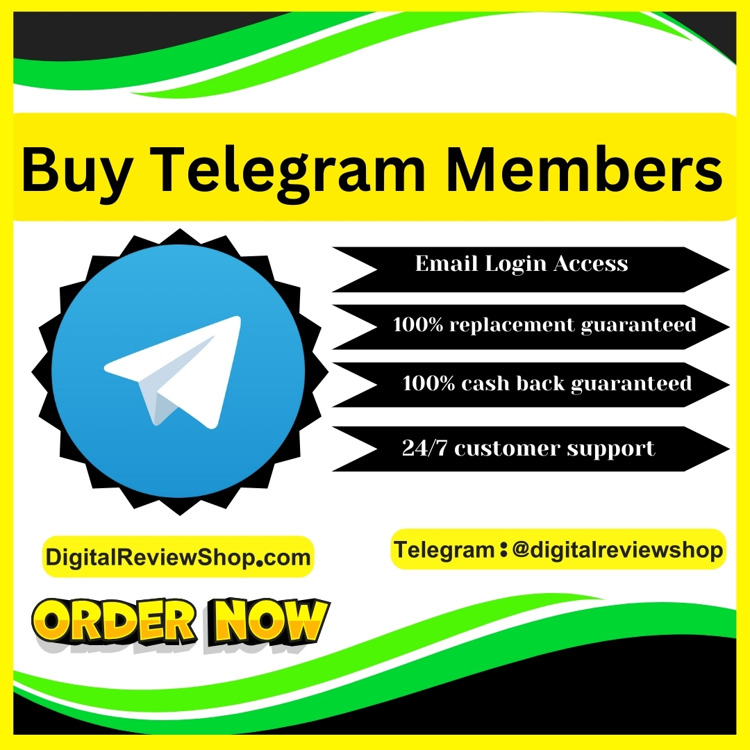 Buy Telegram Members - (PVA & Bulk) 2025