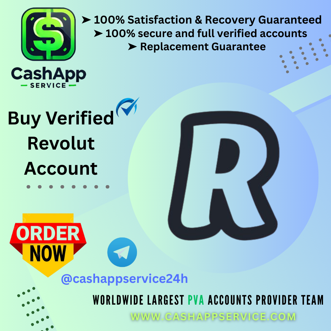 Buy Verified Revolut Account - 100% Safe & Fast Delivery...