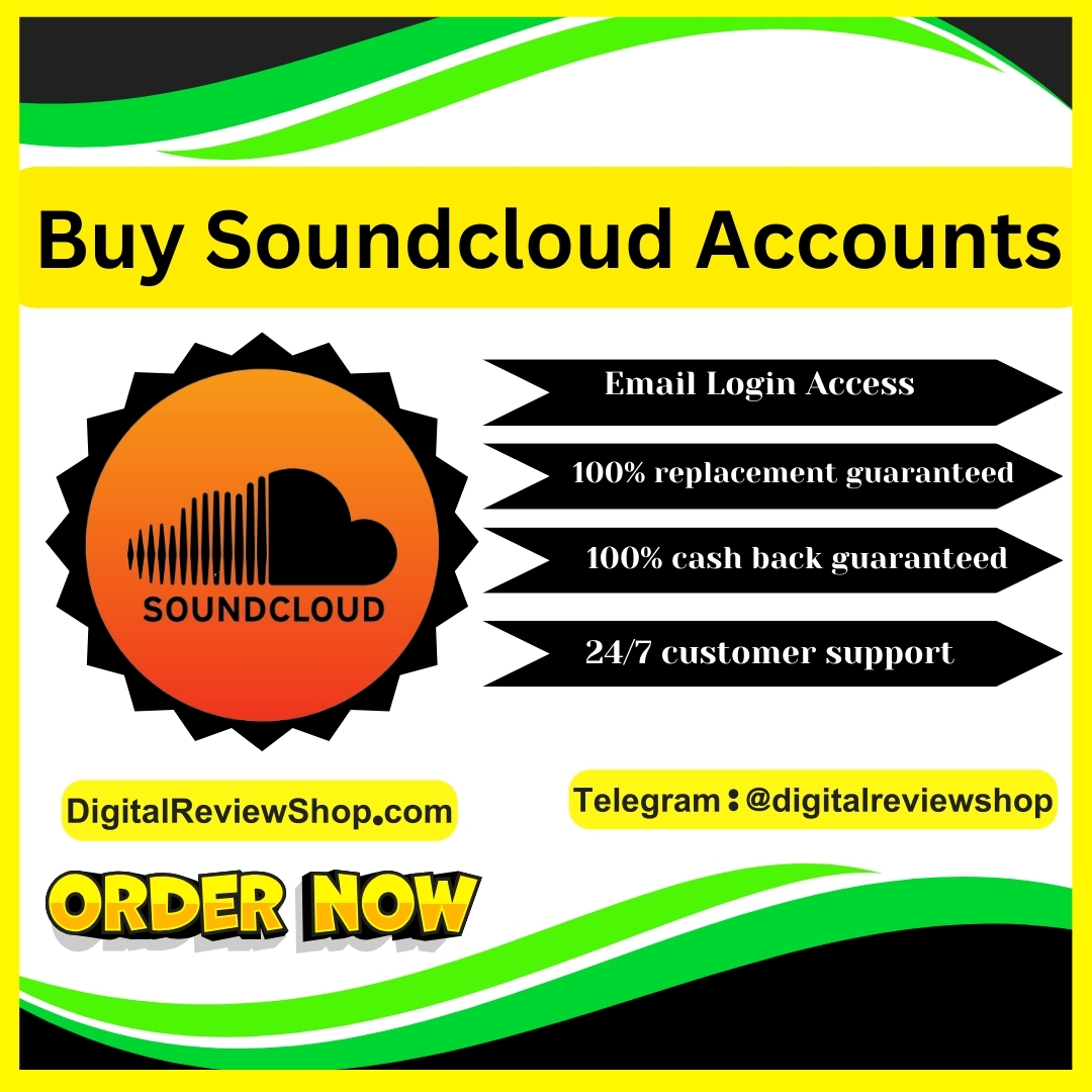 Buy Soundcloud Accounts - (PVA & Bulk) 2025