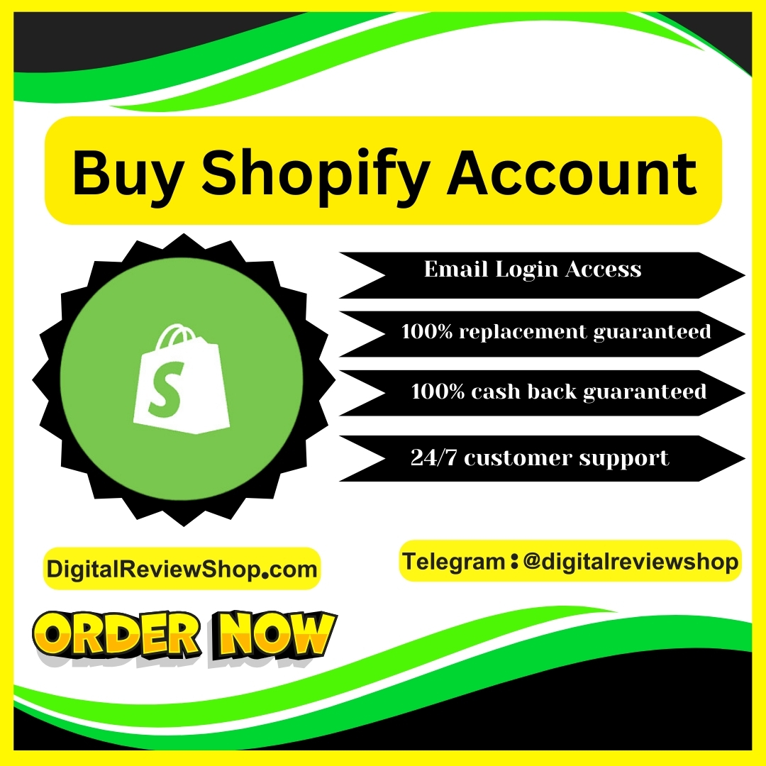 Buy Shopify Account - DigitalReviewShop