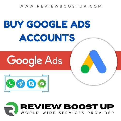 Buy Google Ads Accounts - Review Boost Up