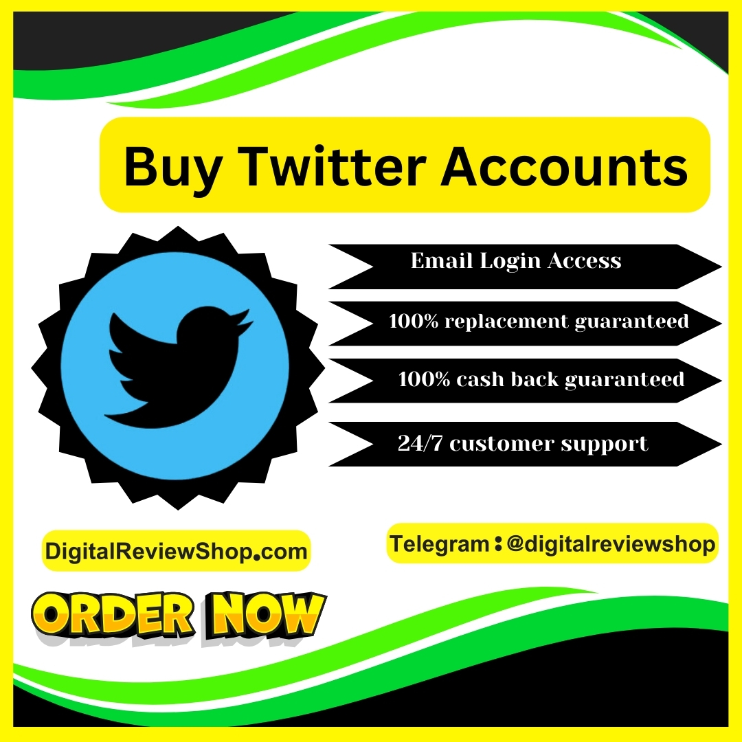 Buy Twitter Accounts - (PVA & Bulk) 2025