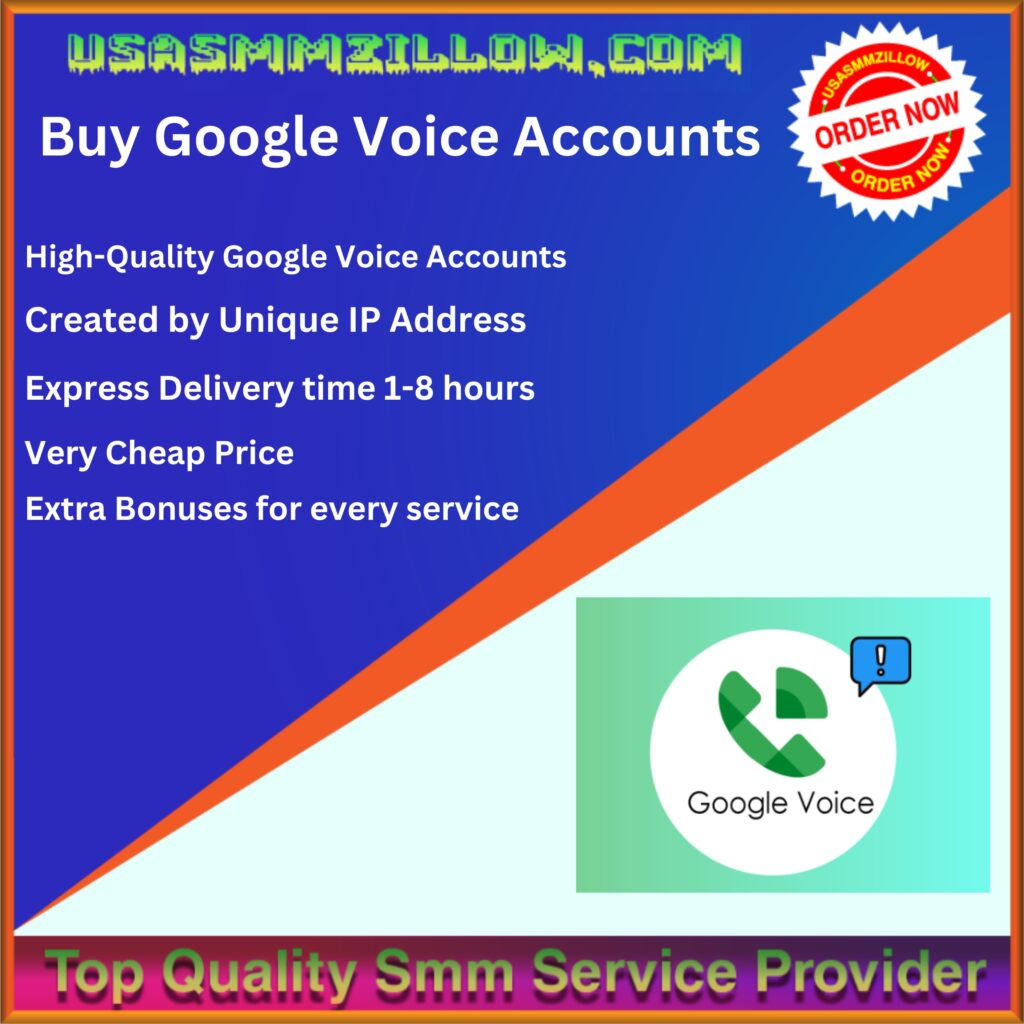 Buy Google Voice Accounts - New or Old (Super Business)
