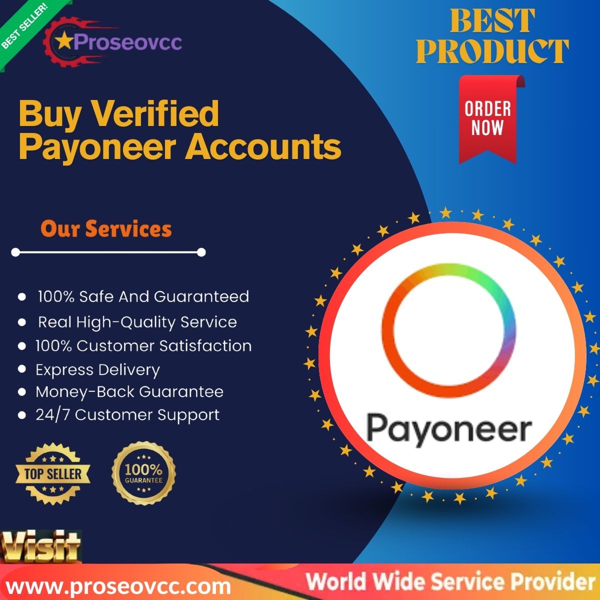 Buy Verified Payoneer Accounts - 100% Safe USA, UK Verified