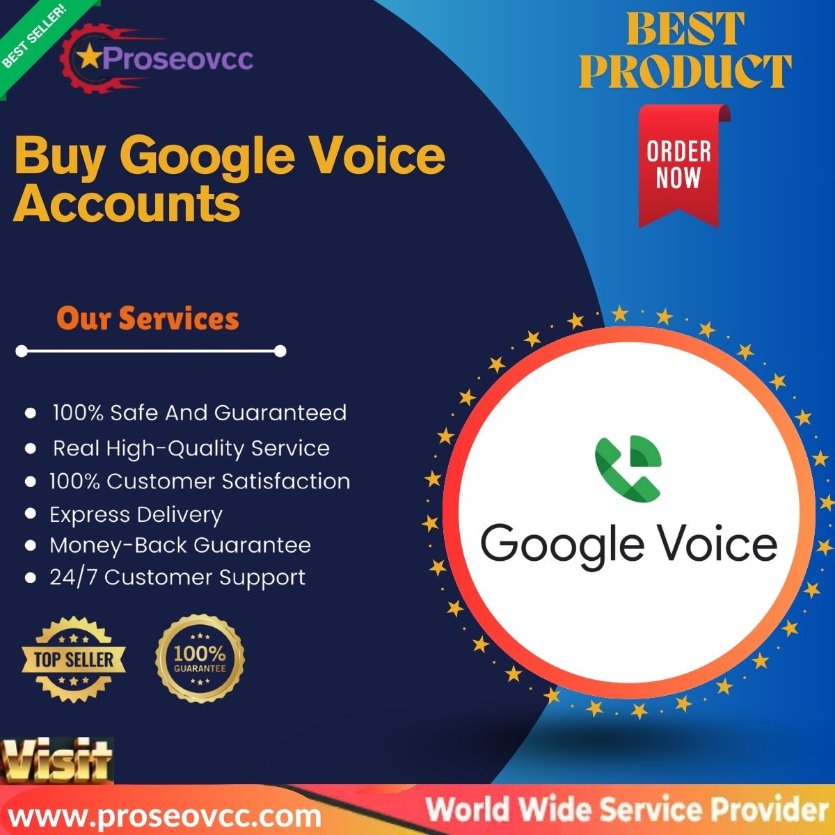 Buy Google Voice Accounts - 100% Number & Phone Verified