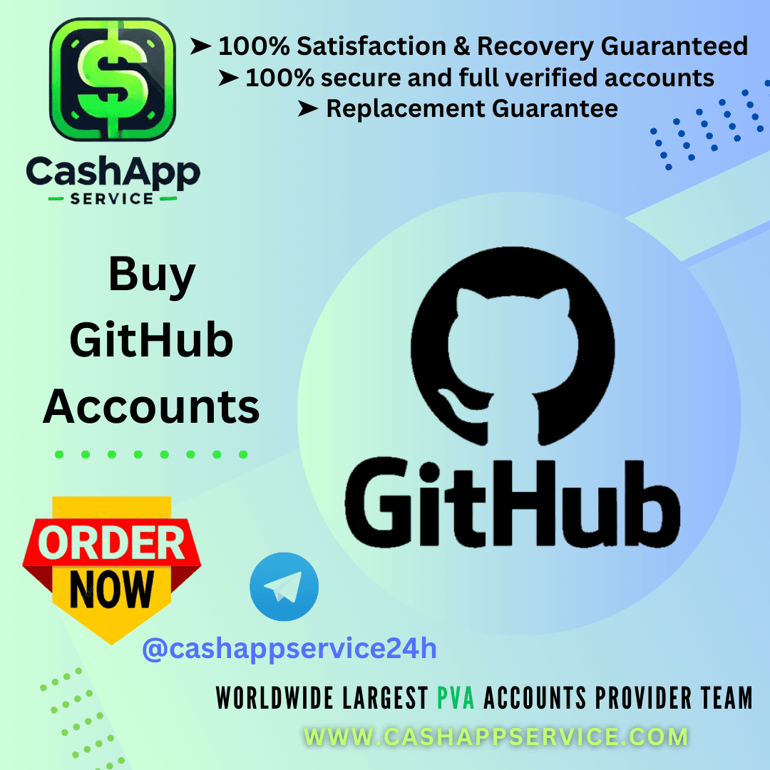 Buy GitHub Accounts - 100% PVA Verified & Safe Accounts...