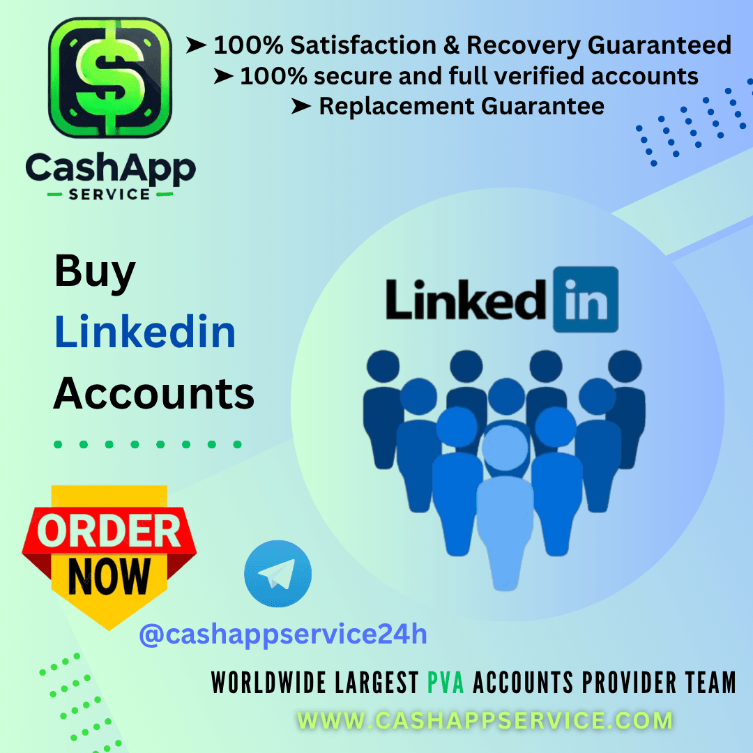 Buy Linkedin Accounts - 100% Safe, Aged & USA LinkedIn...