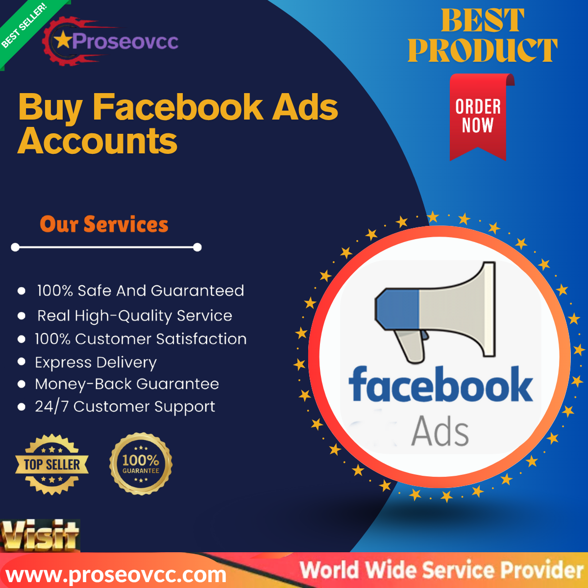 Buy Facebook Ads Accounts - 100% legit and guaranteed