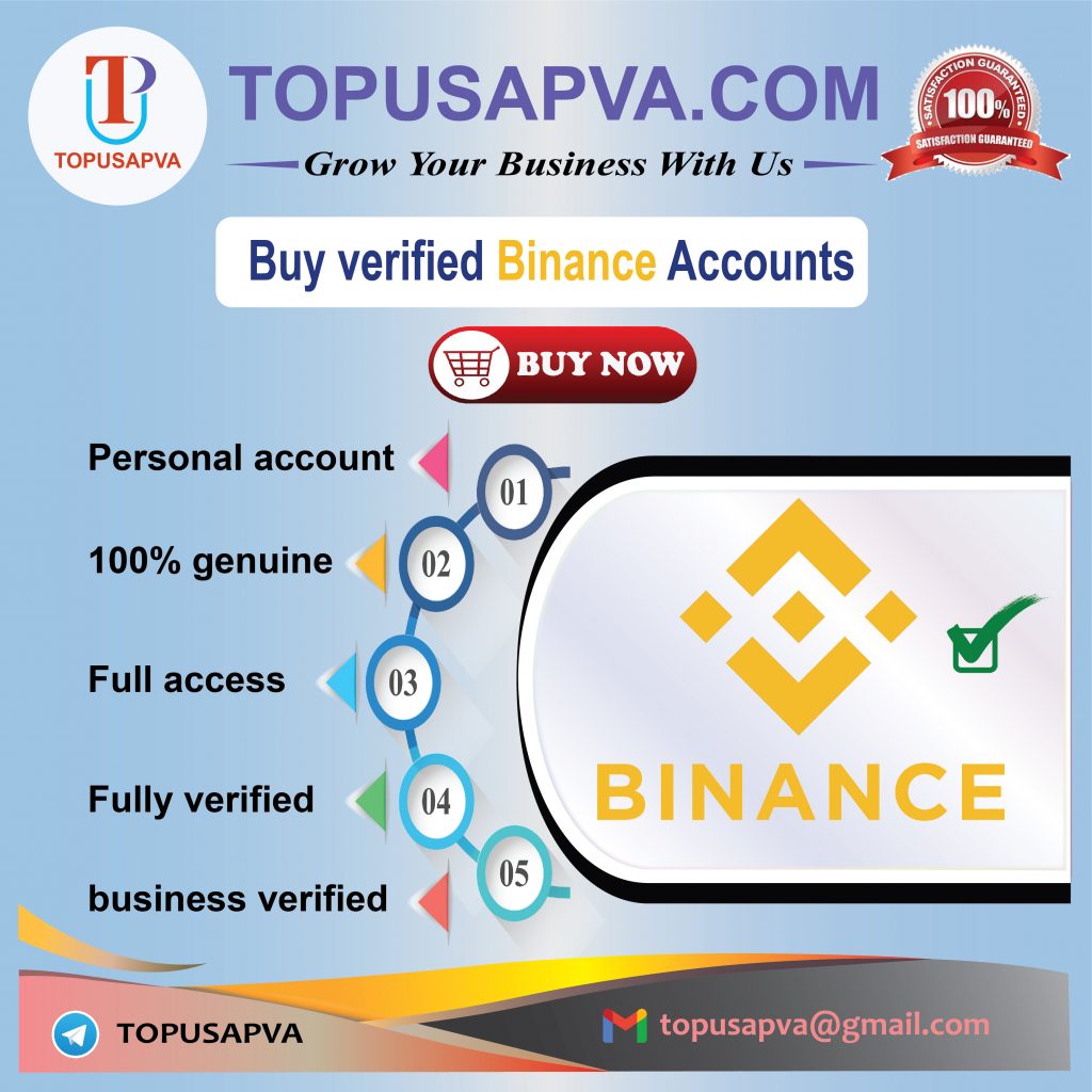 Buy Verified Binance Accounts - 100% KYC Verified