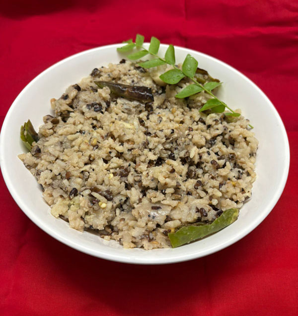 Black Urad Dal Rice/Karuppu Ulundhu Sadham