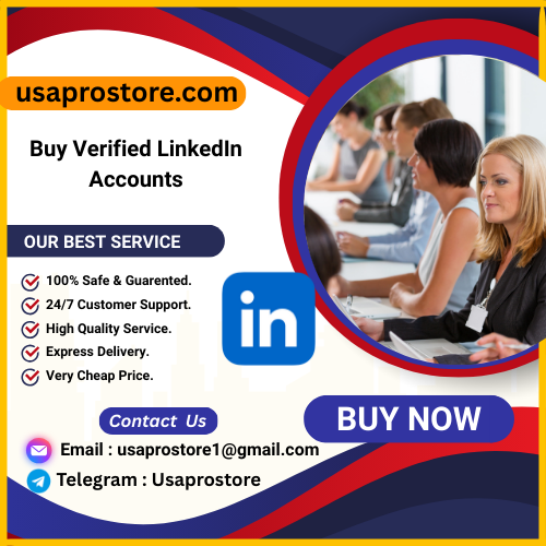 Buy Verified LinkedIn Accounts - 100% | Bulk | Aged | PVA