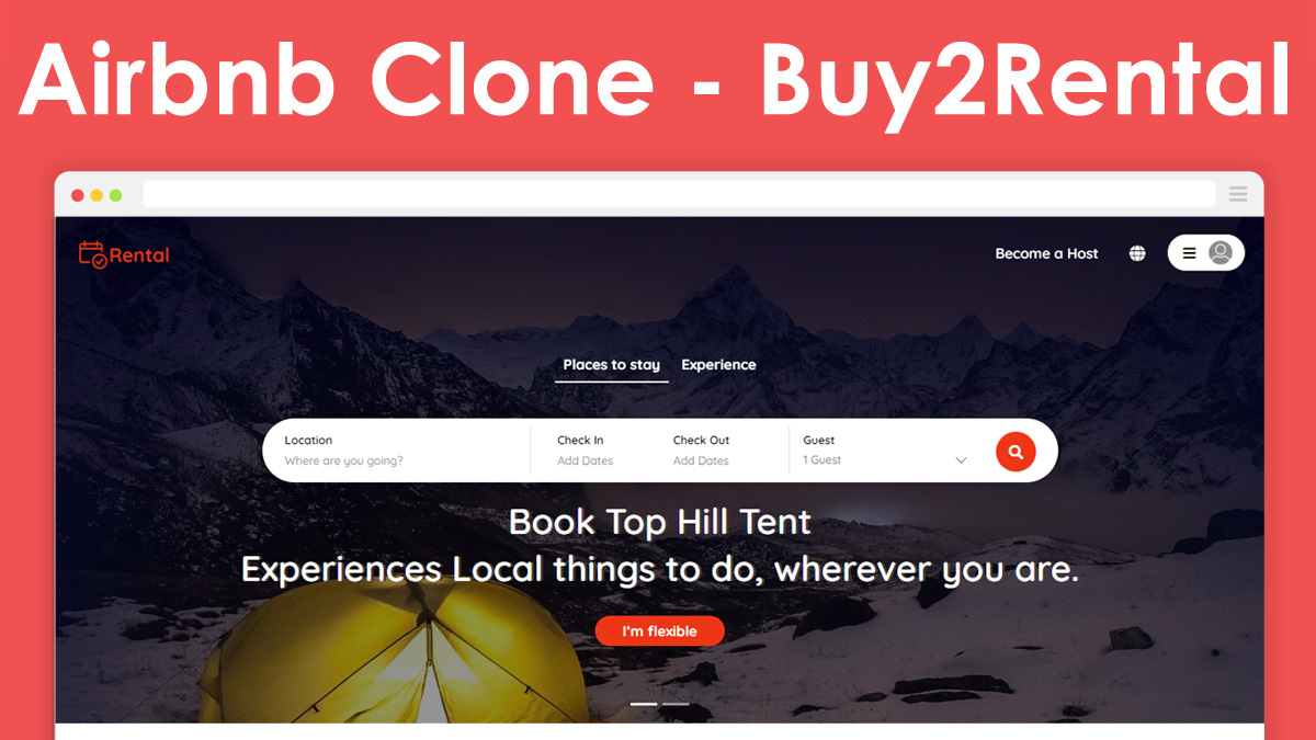 #1 Airbnb Clone - Build Your Airbnb Like App